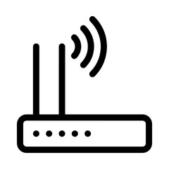 Wi Fi icon vector. Wireless internet logo design. Wifi vector icon illustration isolated on white background