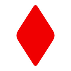 Obraz premium Diamonds suit. Playing cards, gambling, casino, poker, play for money, win, lose, winner, jackpot, gambler, deck, hand, blackjack, joker, gamble, addiction, card reading, cartomancy. Vector