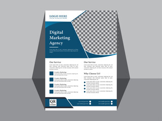 corporate colorful business flyer template design set, abstract business flyer and creative design, vector illustration	