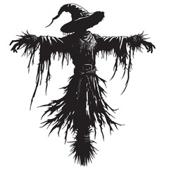 scarecrow silhouette