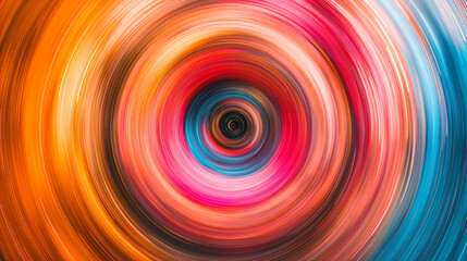Obraz premium Abstract digital landscape with waves and particles in vivid colors