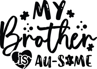 Autism Day , Autism awareness , Autism Craft, Honoring Autism Awareness Day, Autism Vector, Autism SVG, Autism day T-shirt design. 