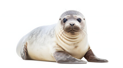 Fototapeta premium Seal on white background