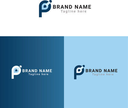P Letter Logo- Brand Logo
