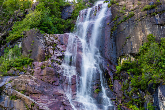 Yefe Waterfall, Puerto Varas, Los Lagos, Chile