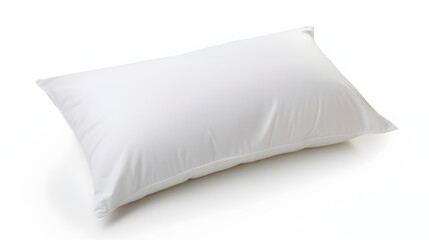 Fototapeta na wymiar Sleeping pillow on white background