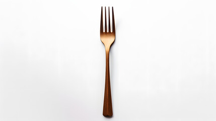 small and simple fork on a table