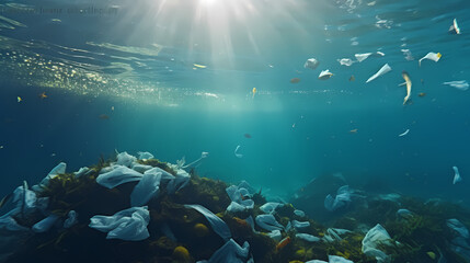 Plastic pollution in oceans, Plastic waste and pollution in oceans and rivers