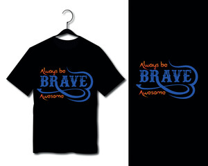 t shirt design concept with lettering typography