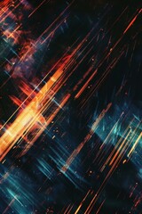 Abstract background, light bronze and dark blue lines