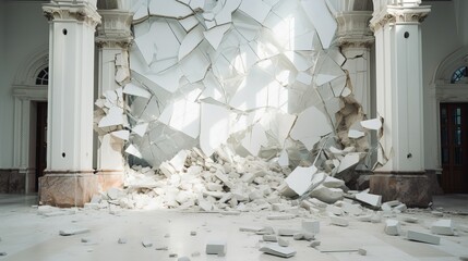 Marble are broken But the more beautiful