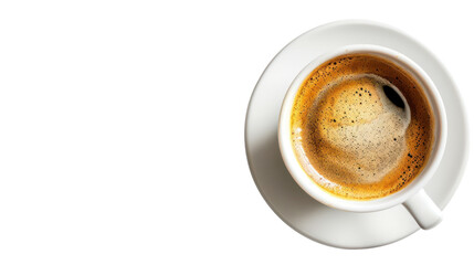 Fototapeta premium cup of coffee isolated on transparent and white background.PNG image