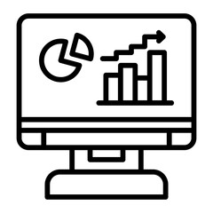 Social Media Marketing line icon