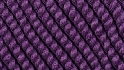 Fototapeta premium Extreme Macro Close Up of a Braided Yarn Pattern