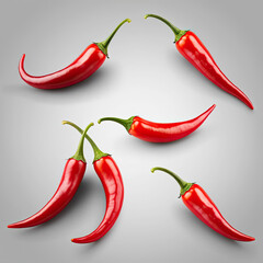 Chili pepper on background - 742518246