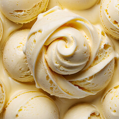 vanilla ice cream texture. - 742518494