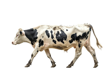 Cow isolated on transparent background