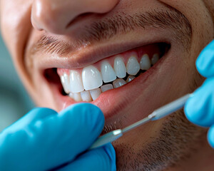 Dental care excellence happy patient smiling modern dentistry