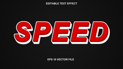  speed smooth editable text effect. smooth text effect style 3d, headline, font, customizable, bold, typography, premium, marketing