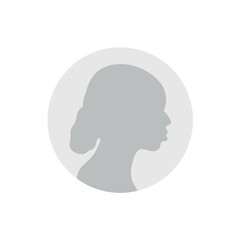 woman profile illustration