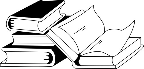 illustration of a book,world book day 2024