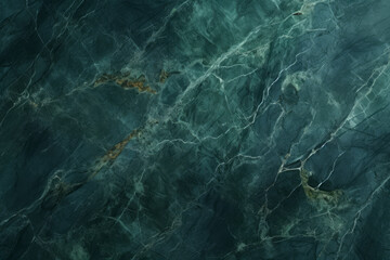 Processed collage of luxurious dark green glossy marble texture. Background for banner