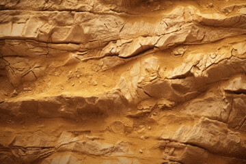 Processed collage of orange canyon soil material texture. Background for banner, backdrop - obrazy, fototapety, plakaty