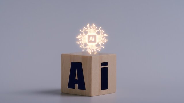 Innovative Connections Merging Minds with AI Technology Block by Block Unveiling the Power of AI in Wooden Icons