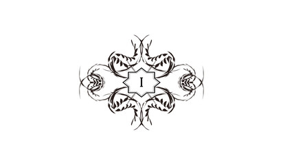 Luxury Skull Design Alphabetical Logo