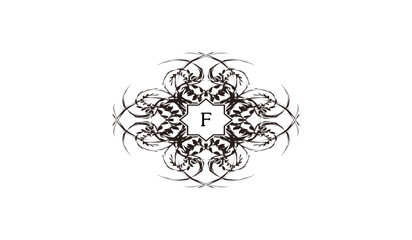 Luxury Spider Wave Alphabetical Logo