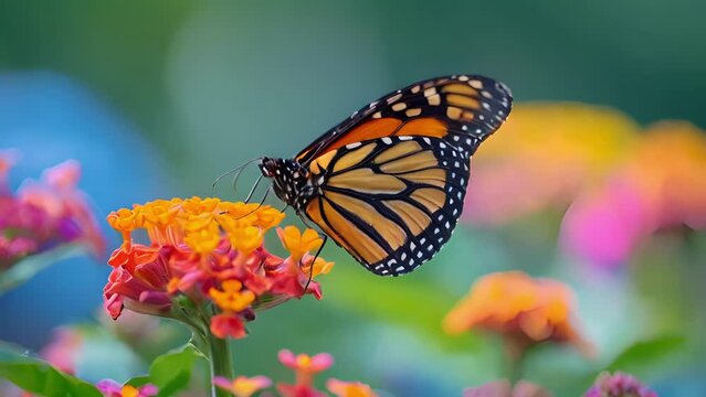 The senior photographers camera captures the vibrant colors and intricate details of the butterfly garden a testament to her skill and passion for capturing natures wonders