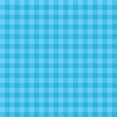 Blue Lumberjack plaid seamless pattern. Buffalo Check Patterns. Hipster Style Backgrounds. Vector Pattern Swatches made with Global Colors.