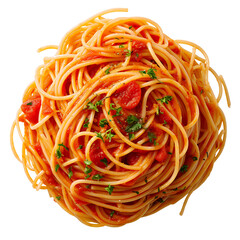 Spaghetti isolated, transparent background white background no background