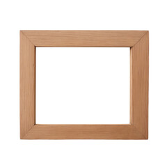 Wooden photo frame without background (Insulated .png)