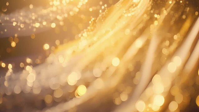 A gossamer veil of shimmering light hangs in the air casting a soft and mystical glow over everything it touches as if beckoning you to step into a secret realm of wonder.