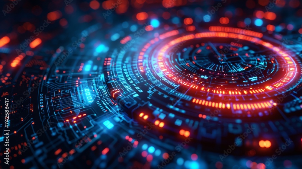 Aufkleber navigating the complexities of password security in the digital age, highlighting cybersecurity's ro