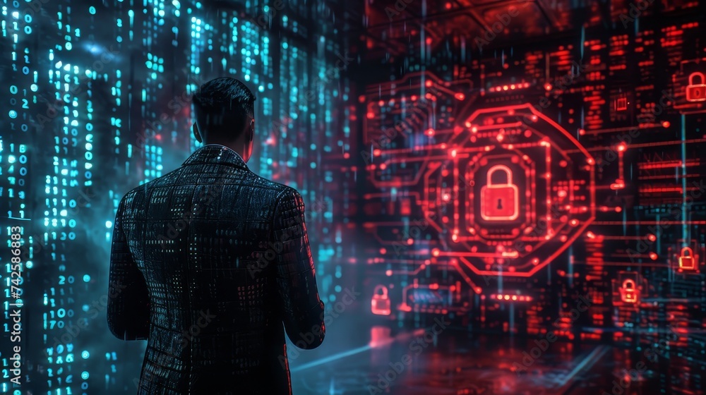 Aufkleber uncover the secrets of cybersecurity, where innovative encryption strategies prevent data breaches a