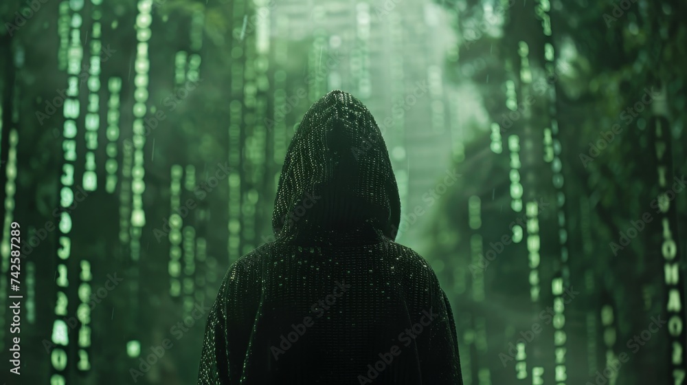 Poster unveil the shadowy realm of hacking, where cyber attacks disrupt global networks, prompting advancem