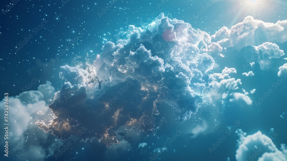 Poster witness the revolution of cloud security, where machine learning algorithms and cybersecurity expert