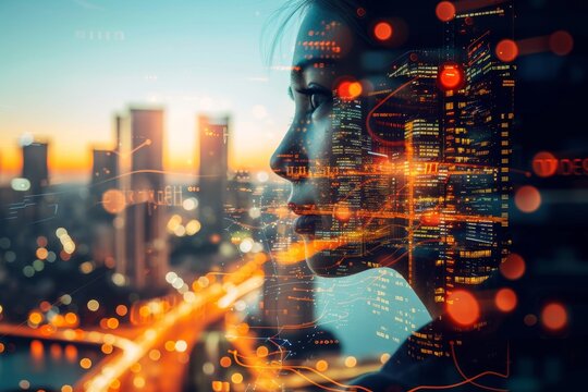 AI Brain Chip tensor. Artificial Intelligence implant mind what lies ahead axon. Semiconductor neurotechnology innovation circuit board infrastructure as a service