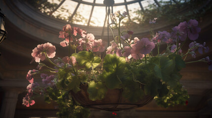 hyper-realistic images of Pothos plants harmonizing in a bohemian-themed setting. Frame the composition to convey a sense of artistic charm and natural beauty, enhancing the cinematic qualities of the