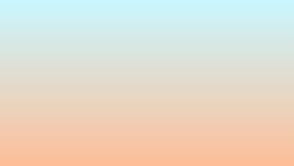 Abstract blurred Peach Fuzz light sky blue color gradient vector background. Textured backdrop. Luxury template for ads, flyer, poster, web. Pastel screen. Premium banner. NFT card. Cover design.