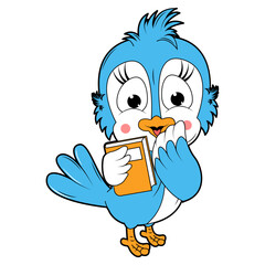 cute bird animal cartoon
