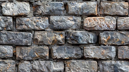 Fototapeta premium grey brick wall, texture, 