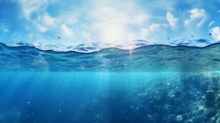 Undersea Light Penetration in Clear Waters