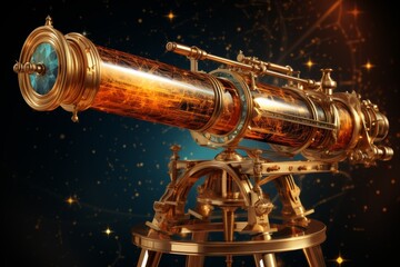 Naklejka premium science and technology and astronomy concept