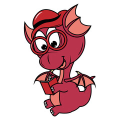 cute dragon animal cartoon