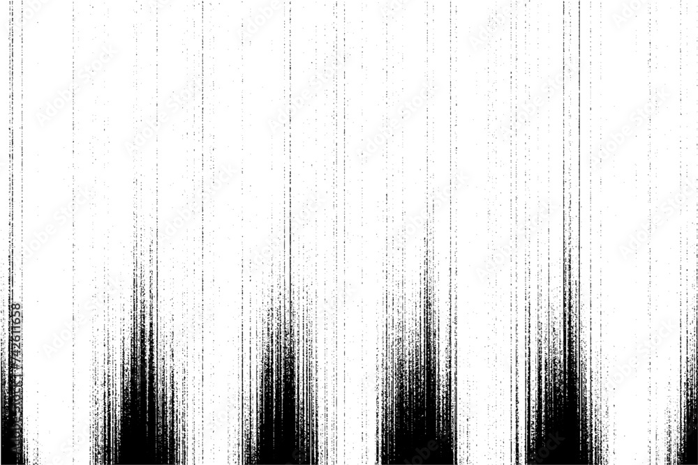 Aufkleber black noise vertical line gradient vector distressed textured background. abstract grungy grainy pho