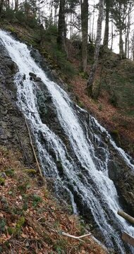 Rottach-Wasserf&auml;lle oberhalb Enterrottach in Oberbayern
