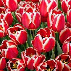 Obraz premium Tulips. Image of flowers